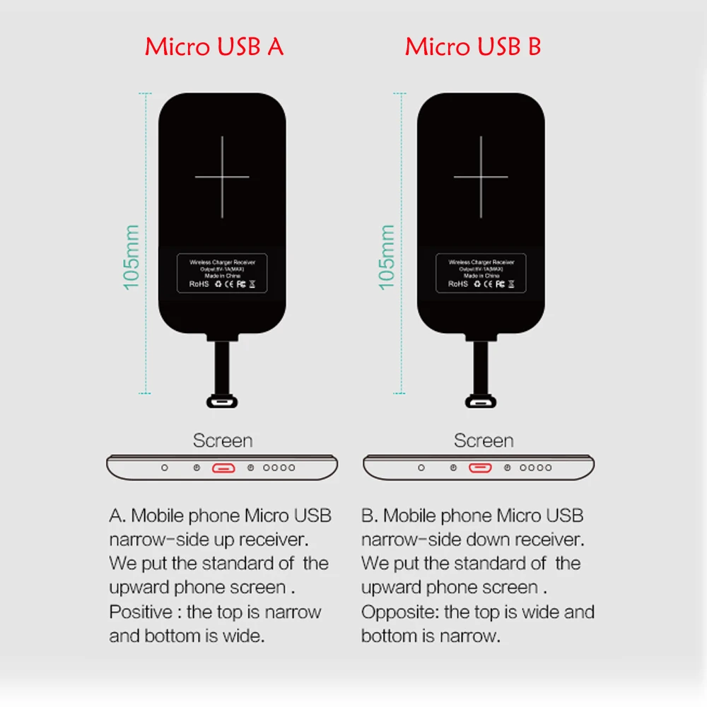Универсальное беспроводное зарядное устройство Qi для iphone 7 Plus 5S SE 6 6S Nillkin Magic Tag Coil