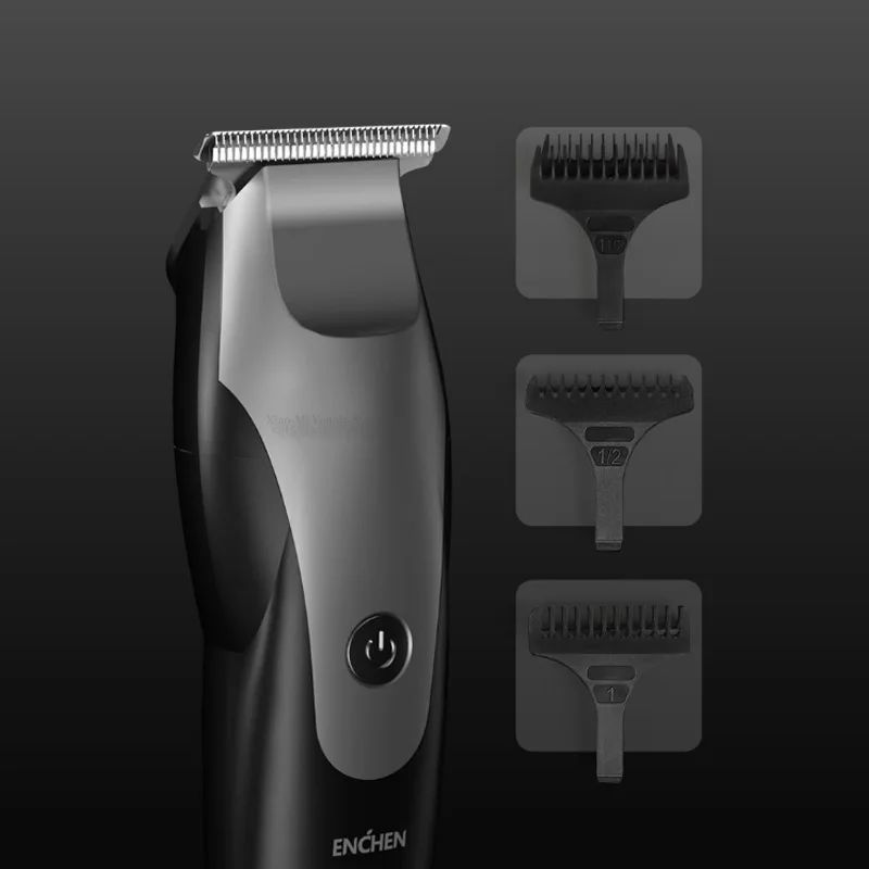 XIAOMI Mijia ENCHEN Hummingbird Electric Hair Clipper 10W USB Charging 110-220V Hair Trimmer with 3 Hair Comb for Man