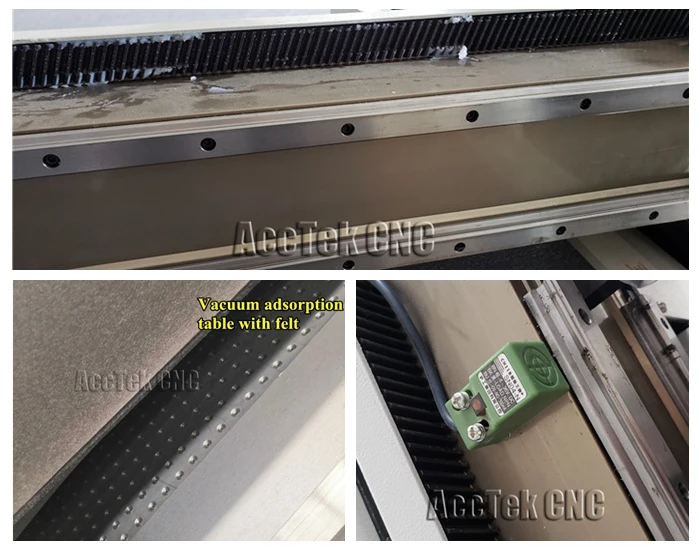 9.0kw вакуумный насос CNC Осциллирующий нож для резки для композитная прокладка/резиновая прокладка роторный ползун ножа