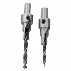 Набор сверл для зенковки, комплект из 3 ступенчатых насадок для отверстий под петли