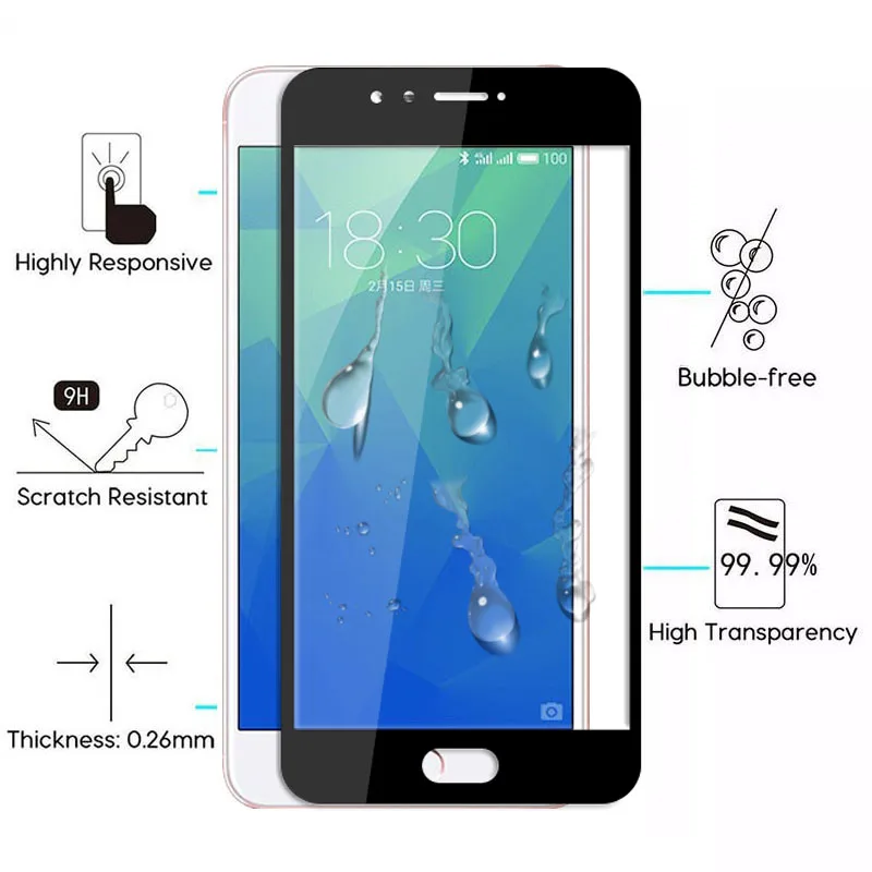 Защитное стекло на maisie M5s для Meizu M6 Note, защита экрана Meizy M5 M5mote, закаленное Meize M6s, лабиринт M, 5S, Броня M6note 6M S