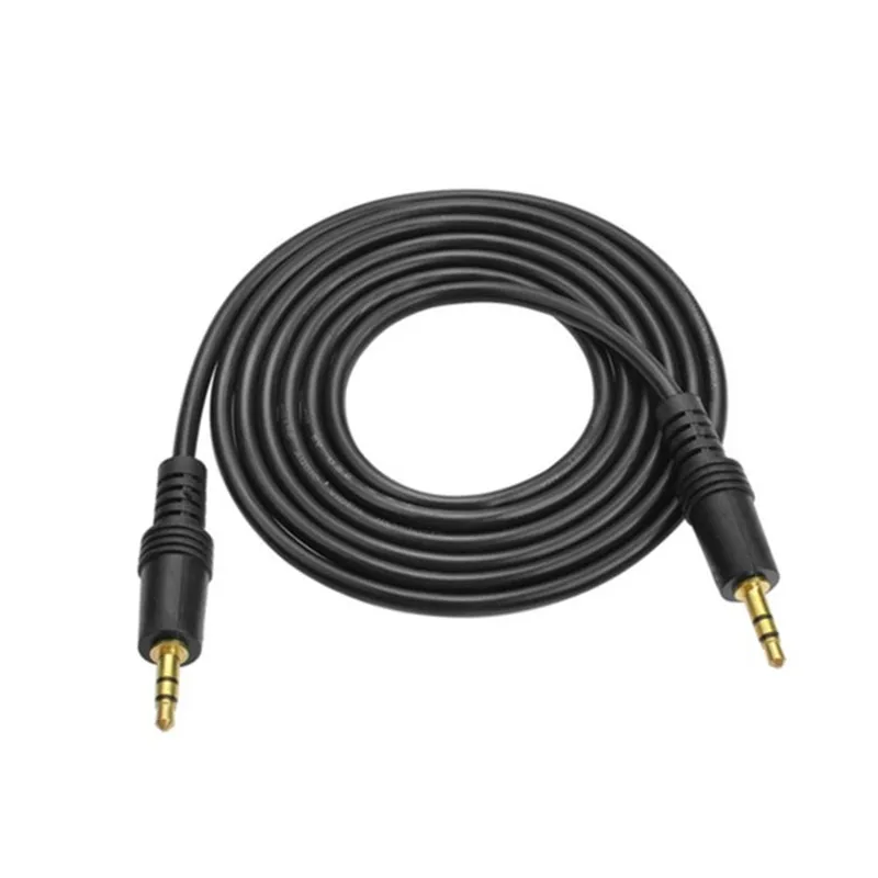 

3.5mm Male To Male 1.5m/3m/5m/10m/15m/20m Stereo Audio Jack AUX Auxiliary Cable For Mobile Phone For IPod MP3 Black Wholesale