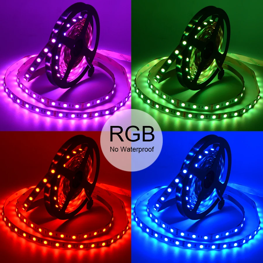 5 M RGB светодиодный полосы 5050 SMD Водонепроницаемый/не Водонепроницаемый 60