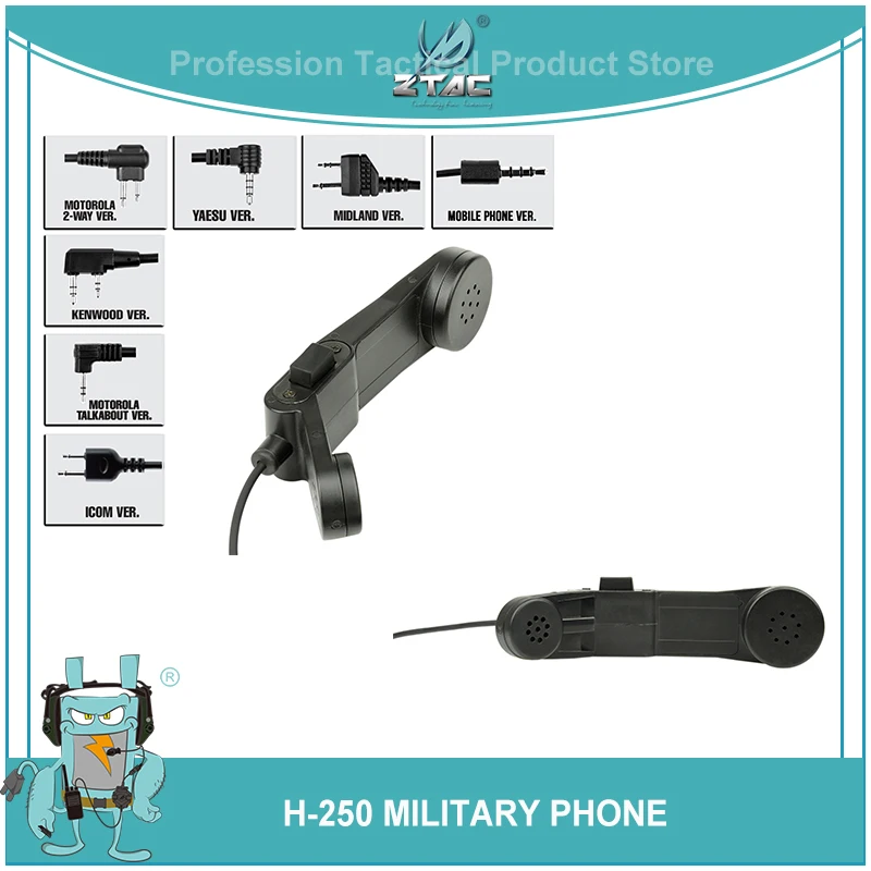 Аксессуары для тактической гарнитуры Z Tactical мобильных телефонов в стиле милитари