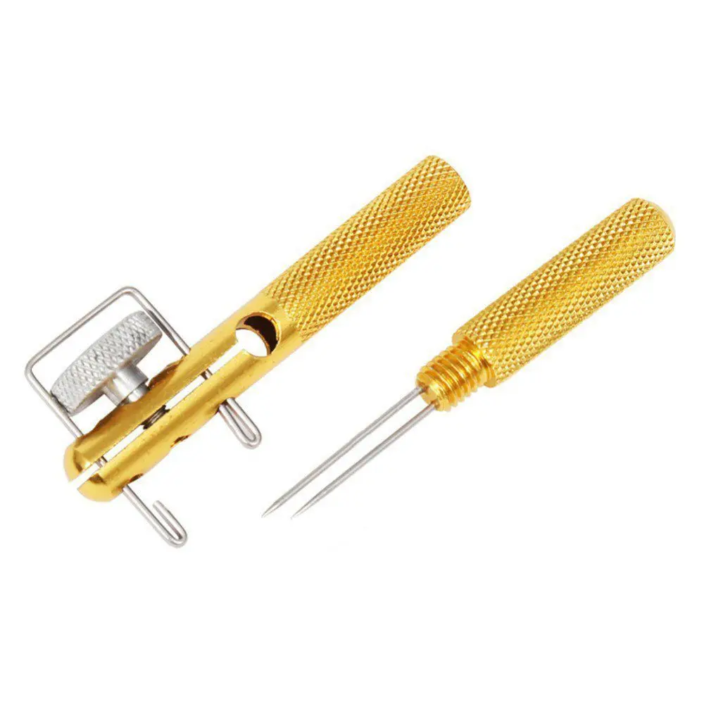 HLBY-Aluminum Alloy Fishing Hook Fish Line knotter Double-headed Needle Device | Спорт и развлечения
