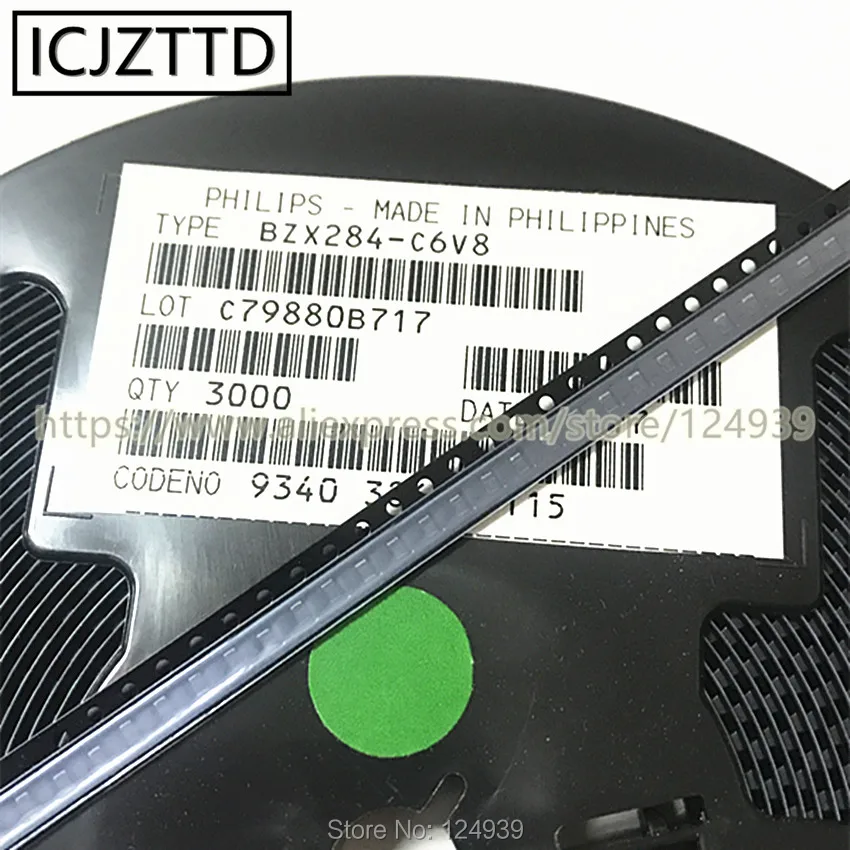 

BZX284-C2V4 400 МВт SOD110 BZX284-C2V7 BZX284-C3V0 BZX284C2V4 2,4 В BZX284C2V7 2,7 в BZX284C3V0 3 в BZX284C3V3 3,3 В