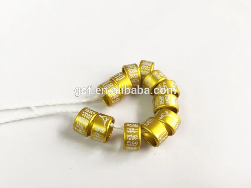 Ножные полосы кольцо использовать для голубя алюминиевое голубей тег|band pigeon|pigeon