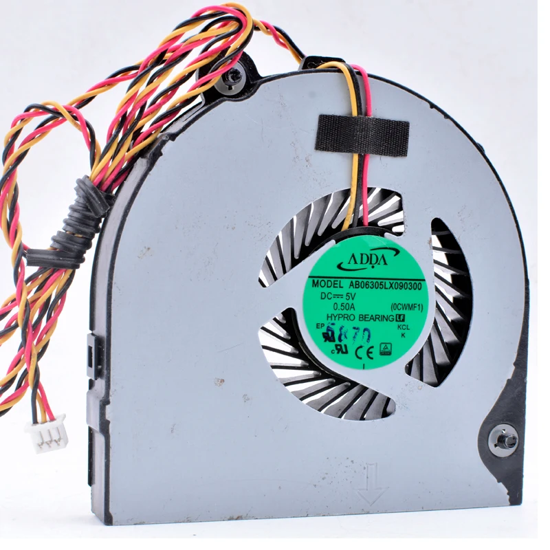 

Original AB06305LX090300 5V 0.50A notebook ultra-thin built-in CPU cooling fan