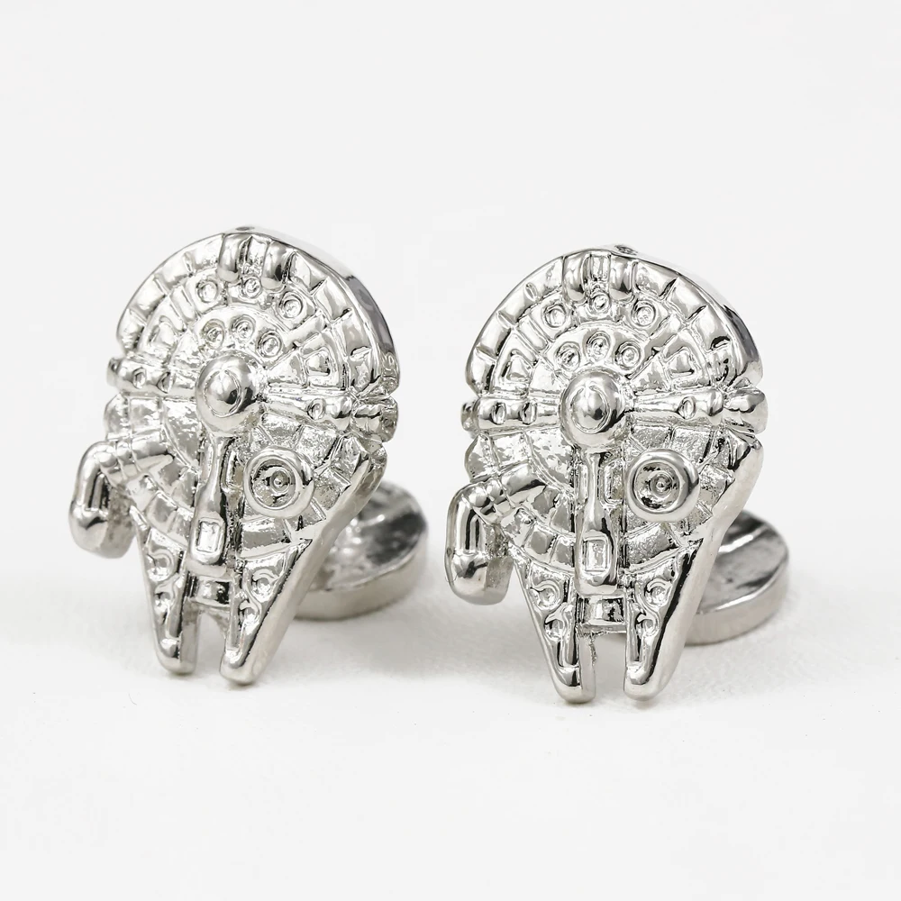 Запонки в виде Звездных Войн для мужской рубашки дизайнерские запонки рукоделия