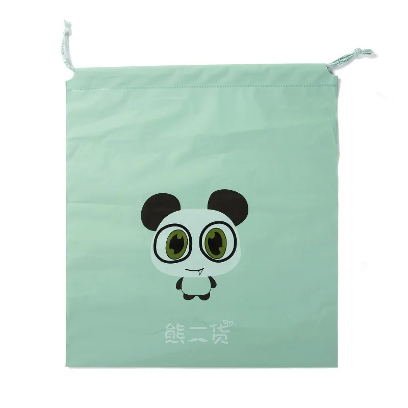 Cute Cartoon Travel Storage Bag Drawstring Backpack Shoulders Kids Toy Makeup Candy Shoes | Дом и сад