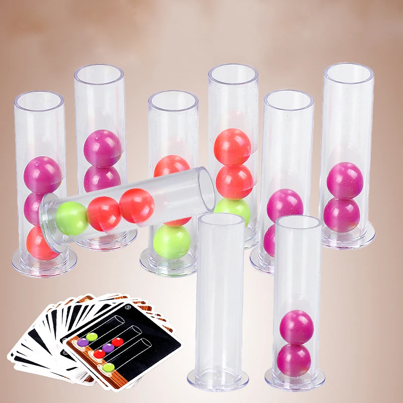 

Bili Logical thinking push of the Learning board game parent-child interaction Family Party Game toys for Kid Christmas gift