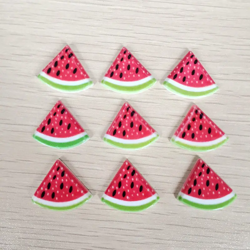 DIY20pieces lovely watermelon telephone flat resin crafts rhinestone buttons scrapbook Jewelry accessories-A738 | Дом и сад