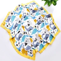 four layers 70 bamboo 30 cotton muslin baby blanket swaddle wrap for newborn blankets swaddling bedding bath towel
