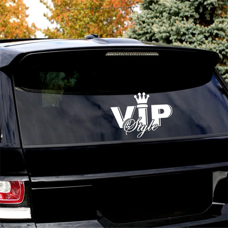 15*20 7 см Vip Стиль модные креативные автомобильные Стикеры Авто забавные виниловые