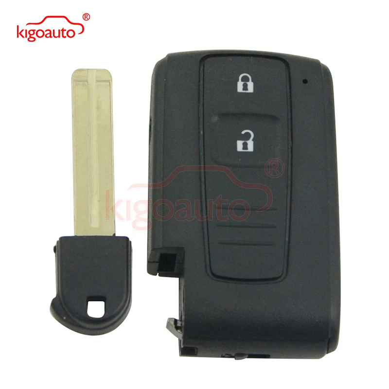 Умный чехол для автомобильного ключа 2 кнопки Toyota Prius Corolla Verso|toyota corolla smart key|button