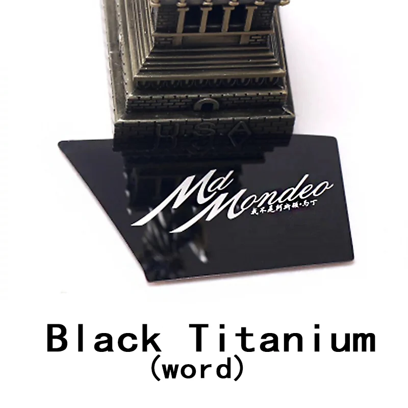 4pcs-word-black MCrea автомобильные декоративные наклейки из нержавеющей стали для Ford Mondeo MK5 MKV внутренняя дверная ручка чаша крышка аксессуары - Название цвета: 4pcs-word-black