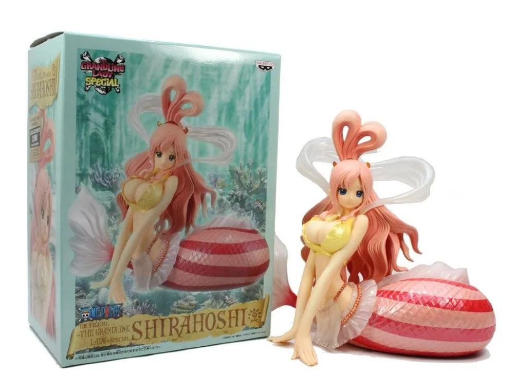 18 см ПВХ японское аниме Shirahoshi фигурки цельная сексуальная кукла принцесса