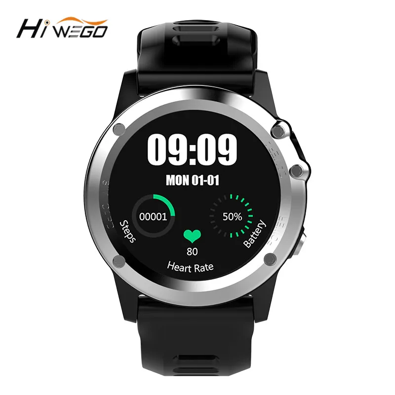 H1 gps Смарт часы MTK6572 IP68 Водонепроницаемый 1 39 дюймов 400*400 Wifi 3g монитор сердечного