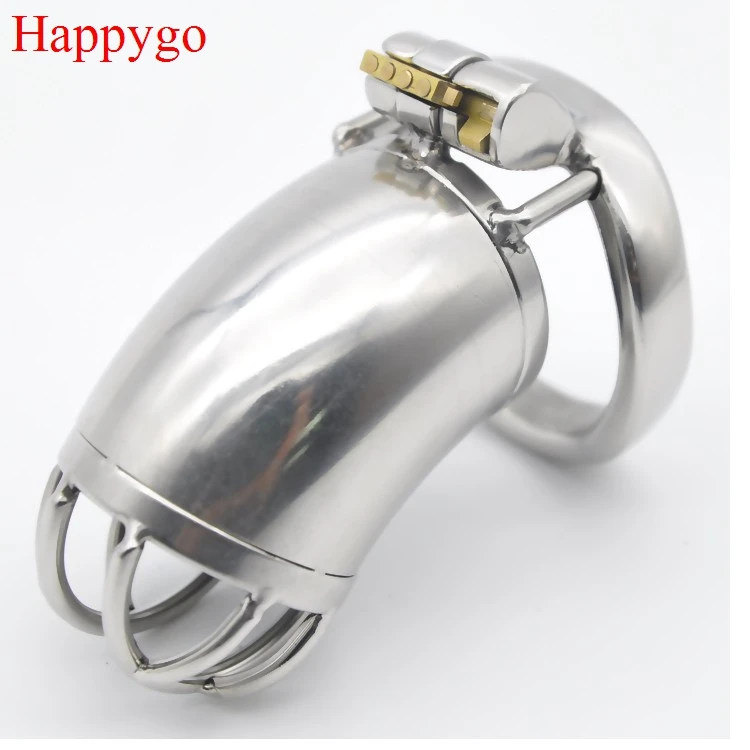 Happygo Stealth Lock мужское устройство целомудрия из нержавеющей стали клетка для пениса