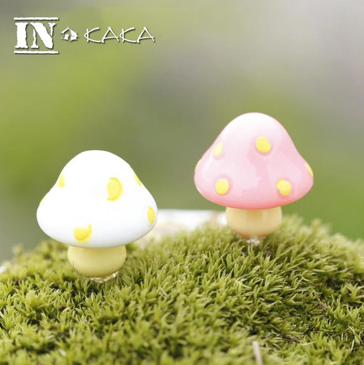 Милые животные грибы для дома микро Волшебные садовые фигурки kawaii