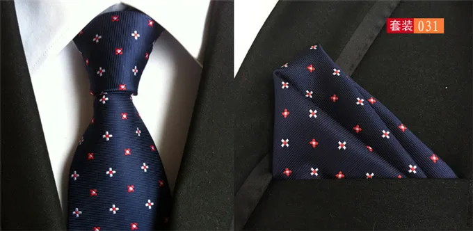 SCST Brand Cravate New Gravata Paisley Print Slim Necktie Mens Silk Ties For Men Tie With Match Pocket Square 2pcs Set Blue A043 |