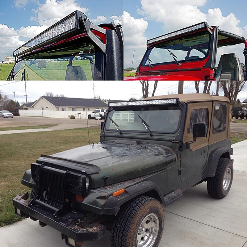 Прямая 50 дюймовая Светодиодная панель для крепления на крышу верхний кронштейн