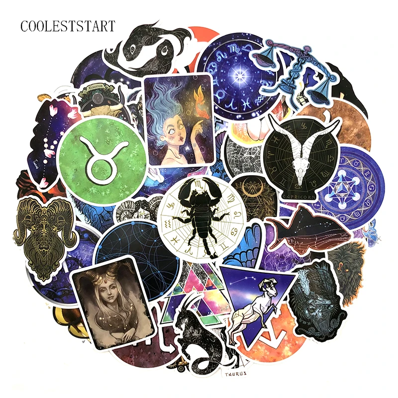 

50 шт./упак. Созвездие мечта Galaxy наклейки для ноутбука холодильник для скейтбординга мотоцикл дневник альбом канцелярские наклейки