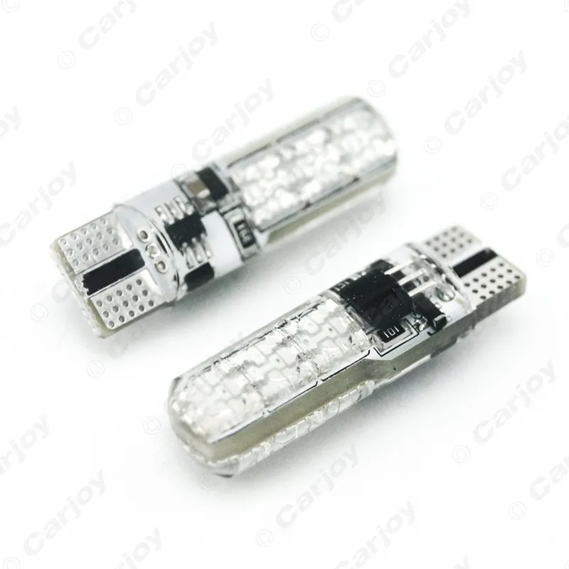 LEEWA 2 шт./компл. автомобильный пульт дистанционного управления T10 5050 6 светодиодных