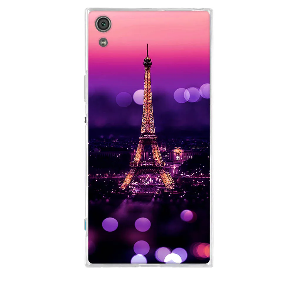 TPU Case For Sony Xperia XA1 Ultra Phone Capa Silicone Funda G3221 G3212 G3223 G3226 Pattern Cover 6.0" Coque | Мобильные