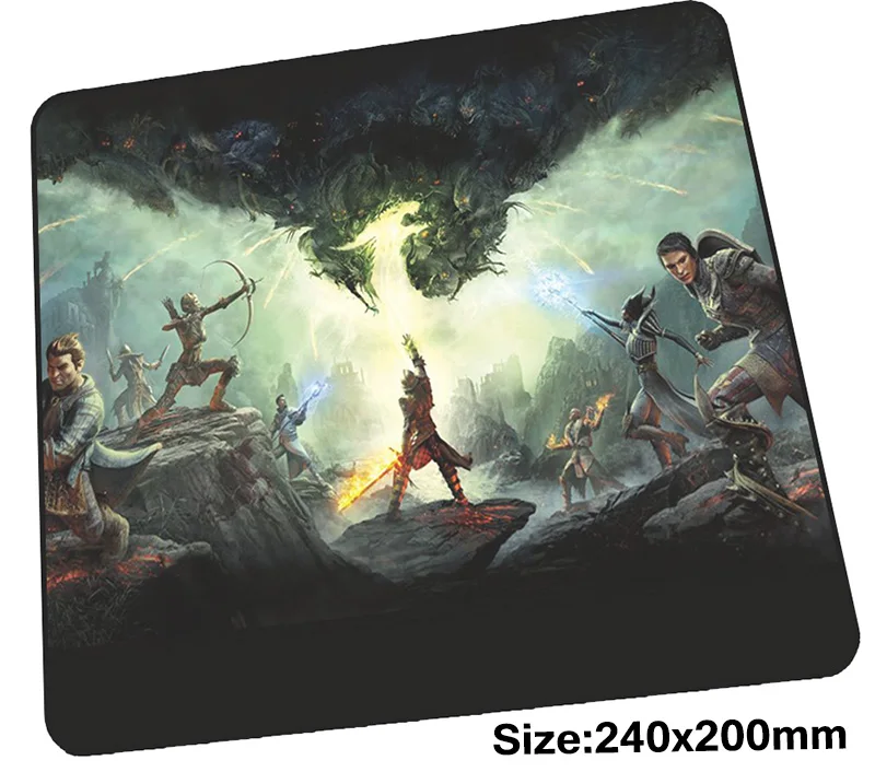 Коврик для мыши dragon age игровой 240x200 мм|Коврики мышей| |