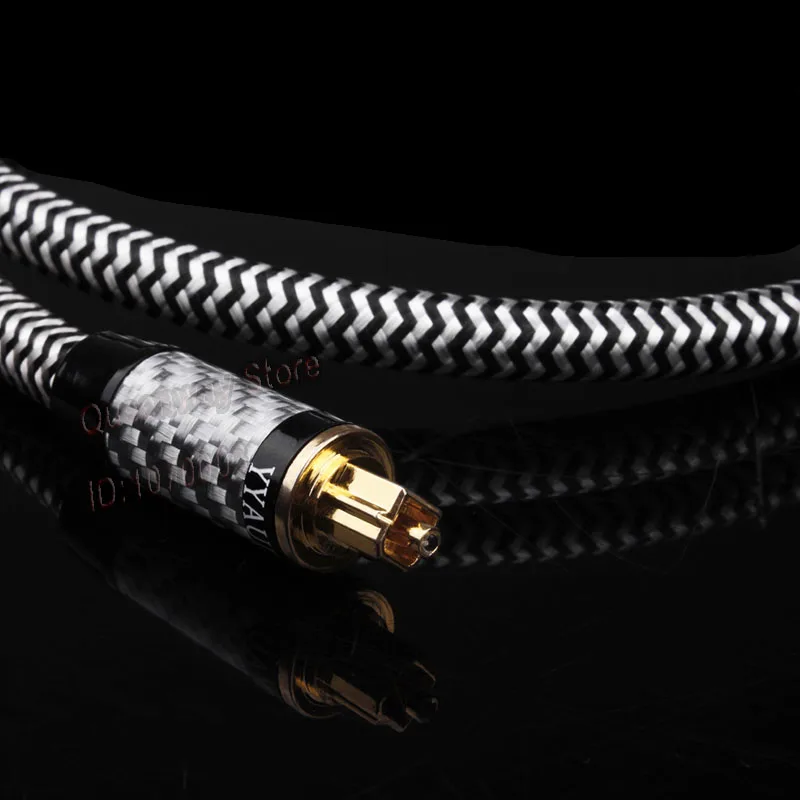 Hi End HiFi Цифровой аудио волоконно оптический кабель 5 1 DTS Dolby цифровой ЦАП