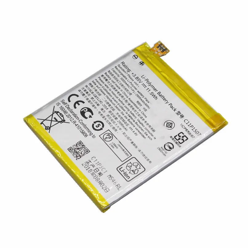 1x3000 mAh/11 5 Wh 3 85 V C11P1507 запасная батарея для ASUS Zenfone zoom ZX551ML Z00XS ZX551 Z00XSB батареи |
