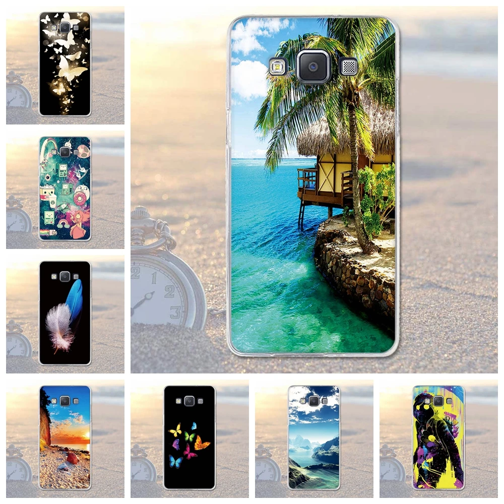 Мягкий чехол из ТПУ для Samsung Galaxy A5 2015 A500 телефона силиконовая задняя крышка A5(2015)