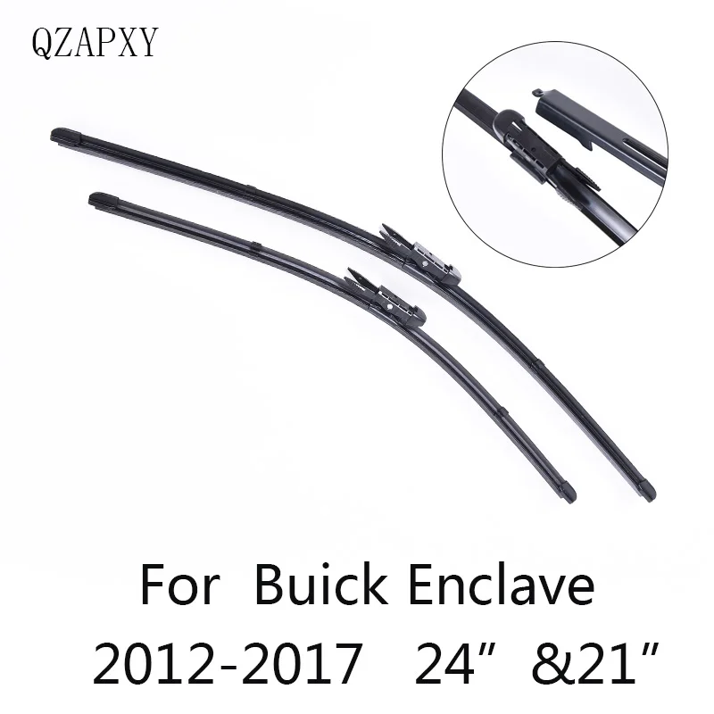 QZAPXY автомобильные стеклоочистители для Buick Enclave 24 &quot&amp 21&quot 2012 2013 2014 2015 2016 2017