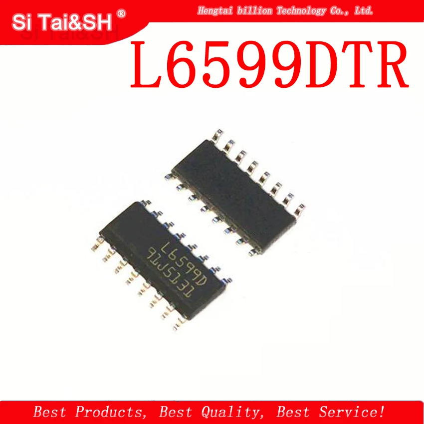 5 шт. L6599DTR SOP16 L6599D SOP L6599 SMD SOP-16 Новый и оригинальный ЖК-чип управления питанием |
