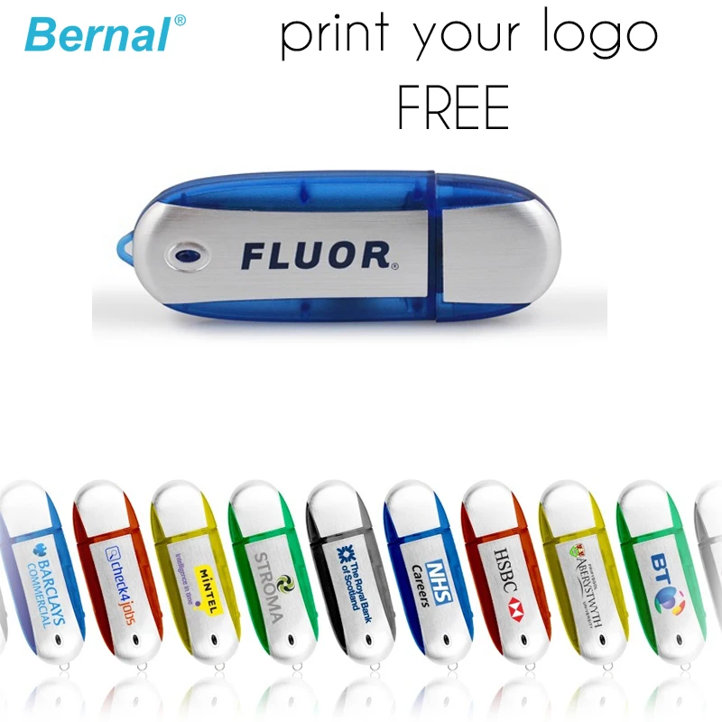 Флэш накопитель USB Bernal с бесплатным логотипом (минимальный заказ 30 шт.) флеш 2 0