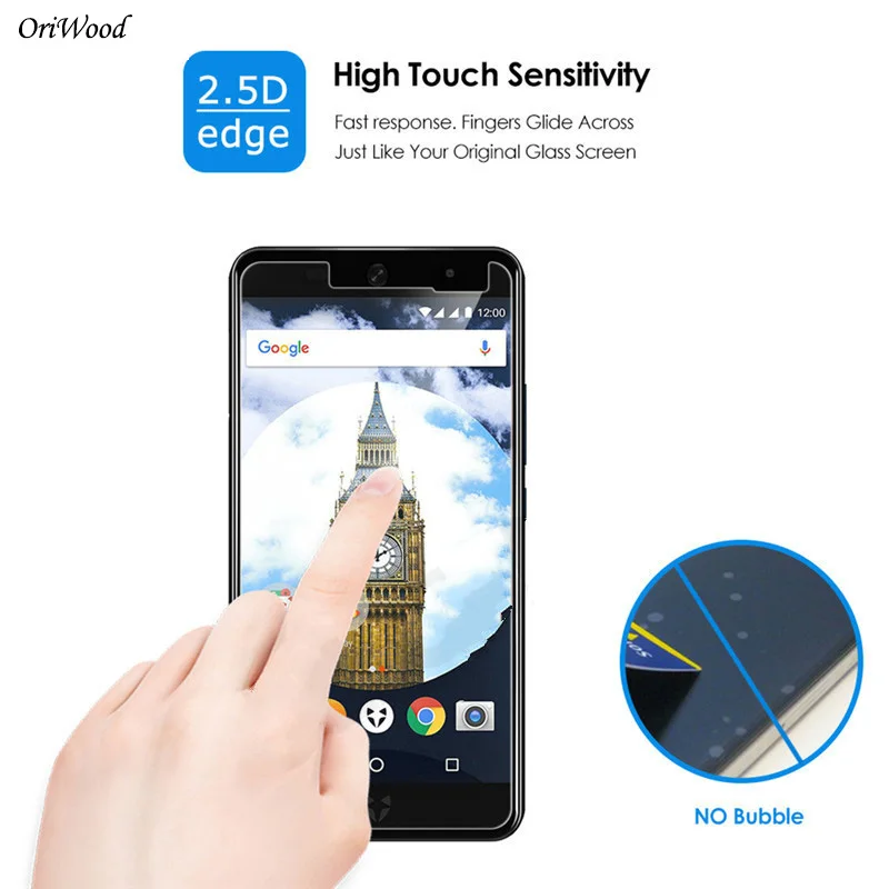Оригинальная 2 шт. для Wileyfox Swift 2.5D Премиум Закаленное стекло Защитная пленка Swift2