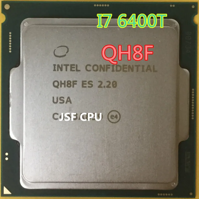 ES QH8F 2 МГц как Intel Skylake INTEL I7 1151 6400T 6700K 2G процессор 65 Вт DDR4/DDR3L Бесплатная доставка
