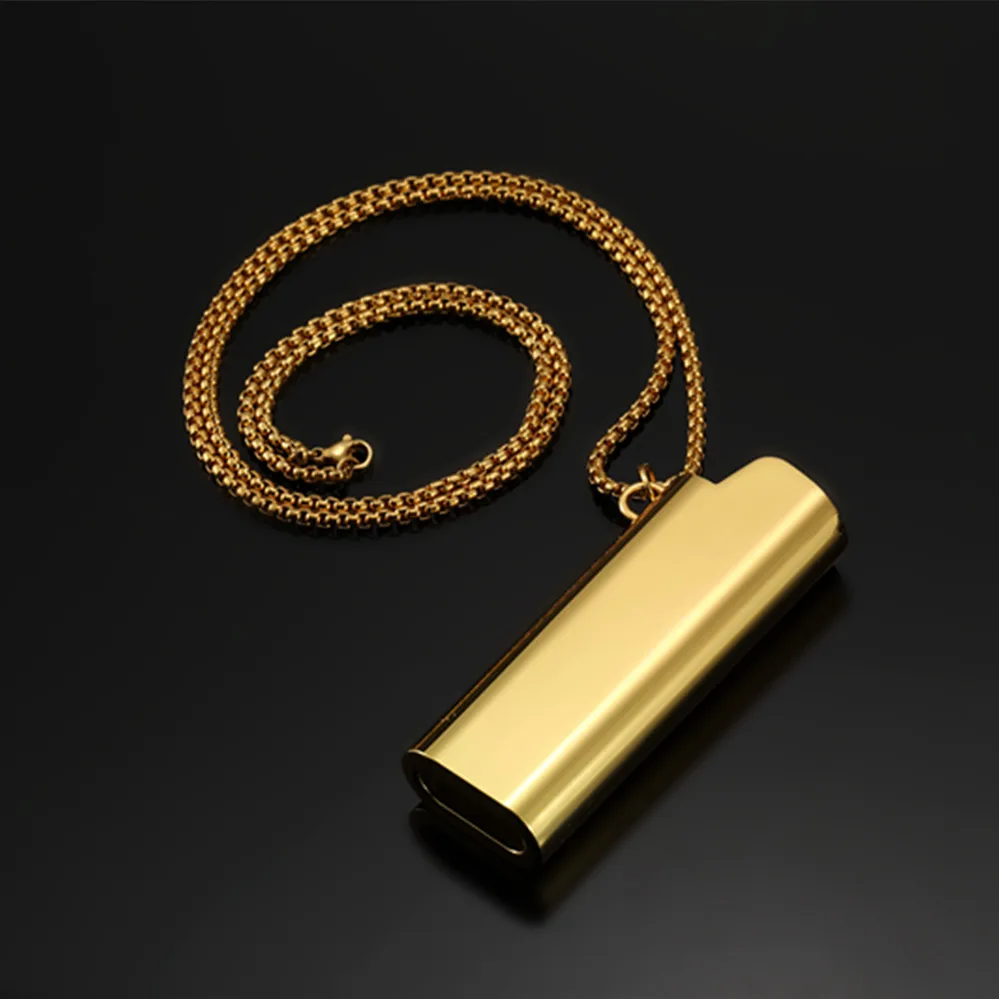 Хип хоп рэпер ювелирные изделия Bling Зажигалка Кулон ледяной золотой хип CZ