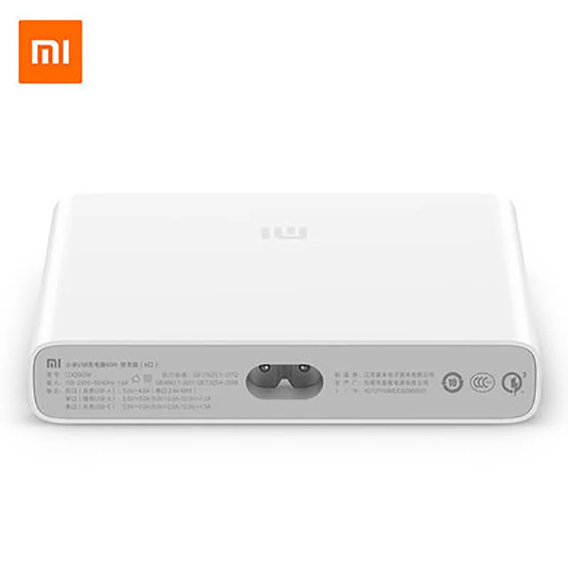 Xiaomi Mi портативное USB зарядное устройство 6 портов Быстрая зарядка QC 3,0 Макс 60 Вт для iphone samsung