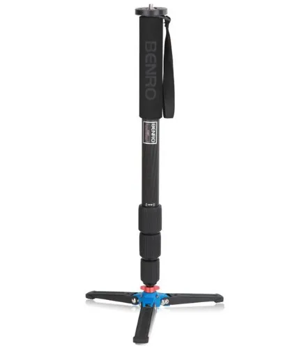 Benro A38TDS2 Серия 3 алюминиевый монопод с 3-ножным фиксирующим основанием и видеоголовкой S2 - Цвет: A38TD