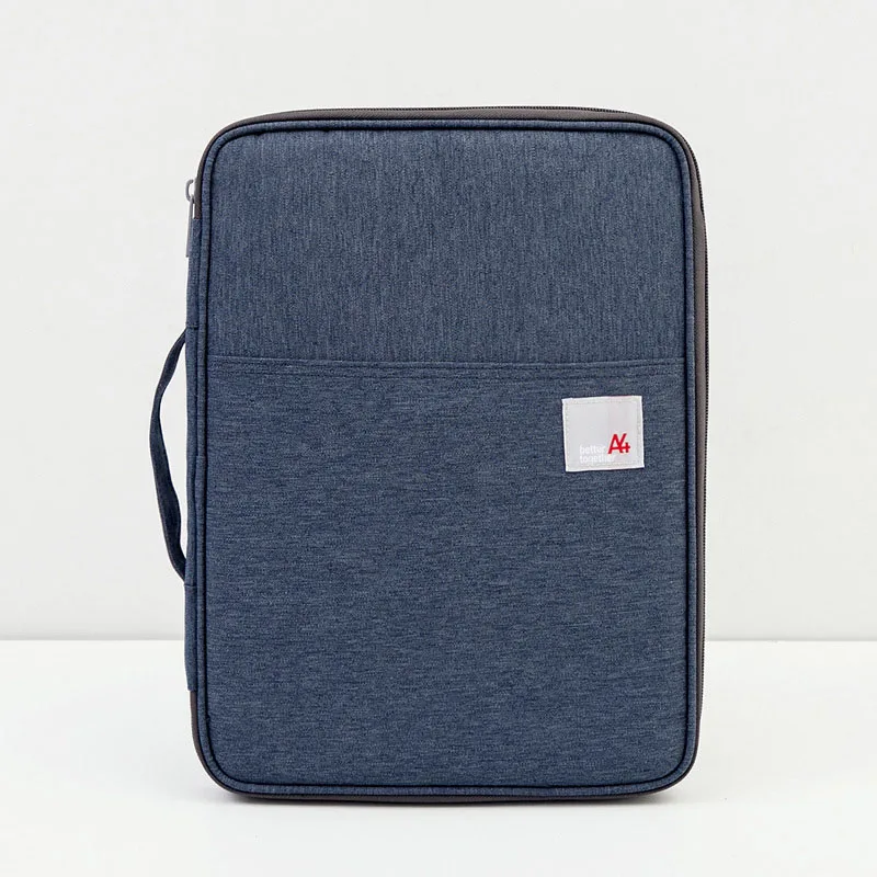 Dark Blue MIRUI многофункциональные сумки для документов формата А4, портативная водонепроницаемая сумка для хранения из ткани Оксфорд, для ноутбуков, ручек, компьютеров - Цвет: Dark Blue