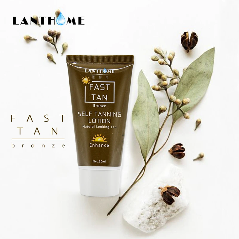 

2pcs Bronzer Body Self Sun Tanning Enhance Lotion Fake Tan Cream Natural Bronzer Sunscreen Tanner Lotion Skin Darken Sun Tan Oil