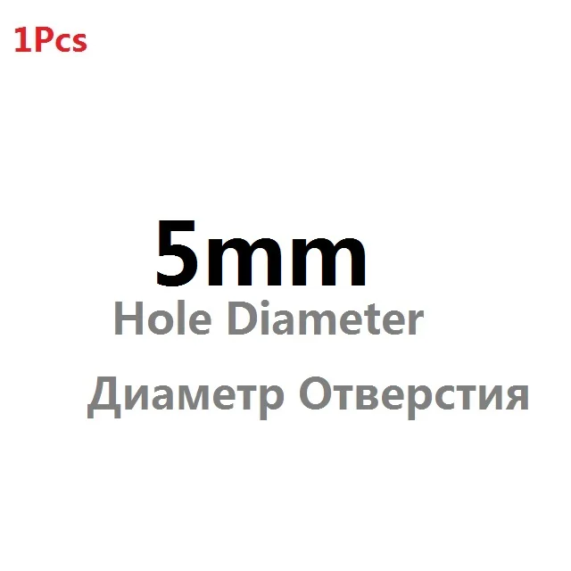 5mm 1 шт., 4-29 мм, ручной инструмент для рукоделия, дырокол, кожаный ремень, Круглый, дырокол, немецкий, полый, кожаный, книжный ремень - Цвет: 5mm