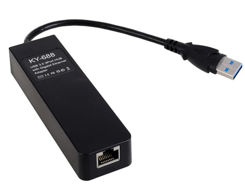 USB 3 0 концентратор 10/100 Мбит/с гигабитный Ethernet адаптер к RJ45 Сетевая карта Lan порта