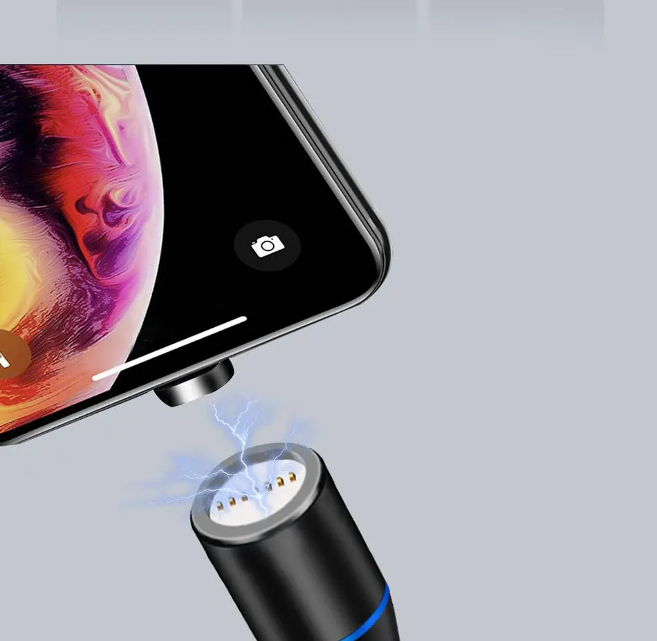 3A Быстрая зарядка Micro USB Магнитный кабель зарядное устройство Тип C Android Магнитный кабель передачи данных телефона провод шнур для iPhone 6 7 samsung Xiaomi