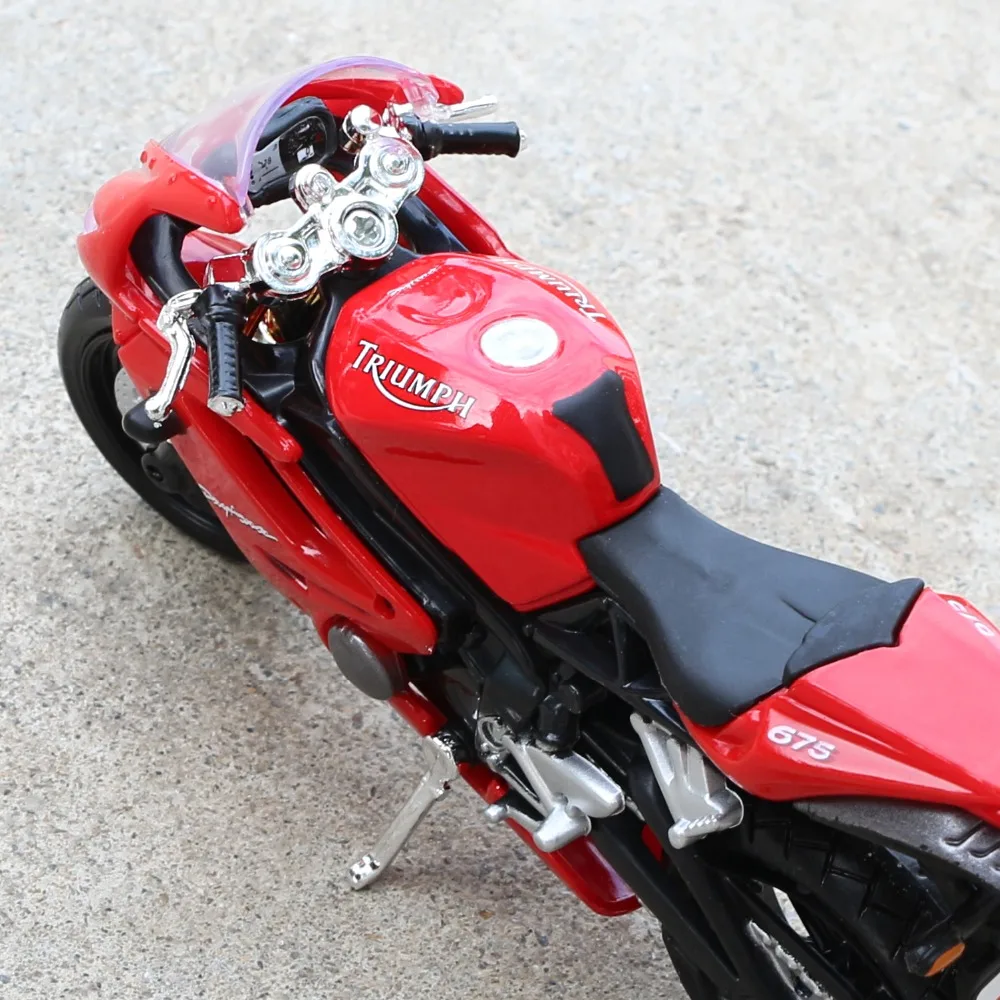 1:18 весы Maisto Triumph DAYTONA 675 гоночные автомобили для мотоцикла мини модели автомобилей