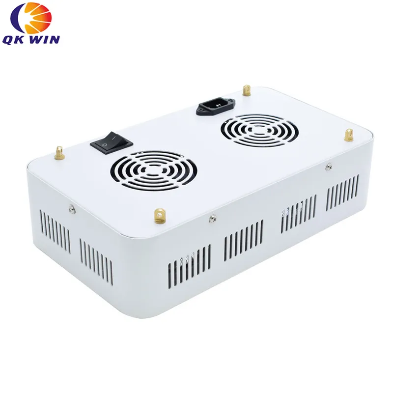 

Qkwin G2 led grow light 600W with 2pcs 300W led Full spectrum with reflector for high par value full spectrum grow lighting