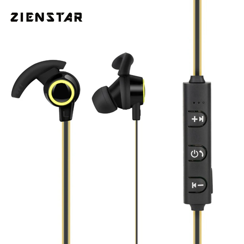 Zienstar Bluetooth наушники беспроводные спортивные бас с микрофоном для телефона iPhone