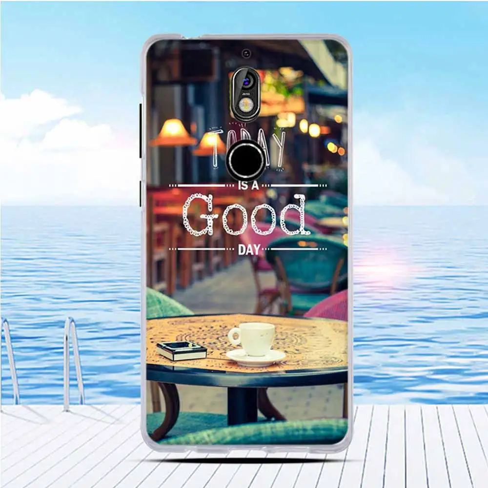 Чехол для Nokia7 силиконовые Мультяшные телефонные чехлы Nokia 7 задняя крышка с